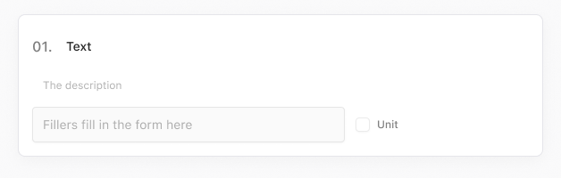 Text input — original Figma design